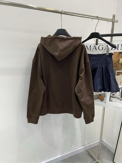 MIU M ZIP HOODIE