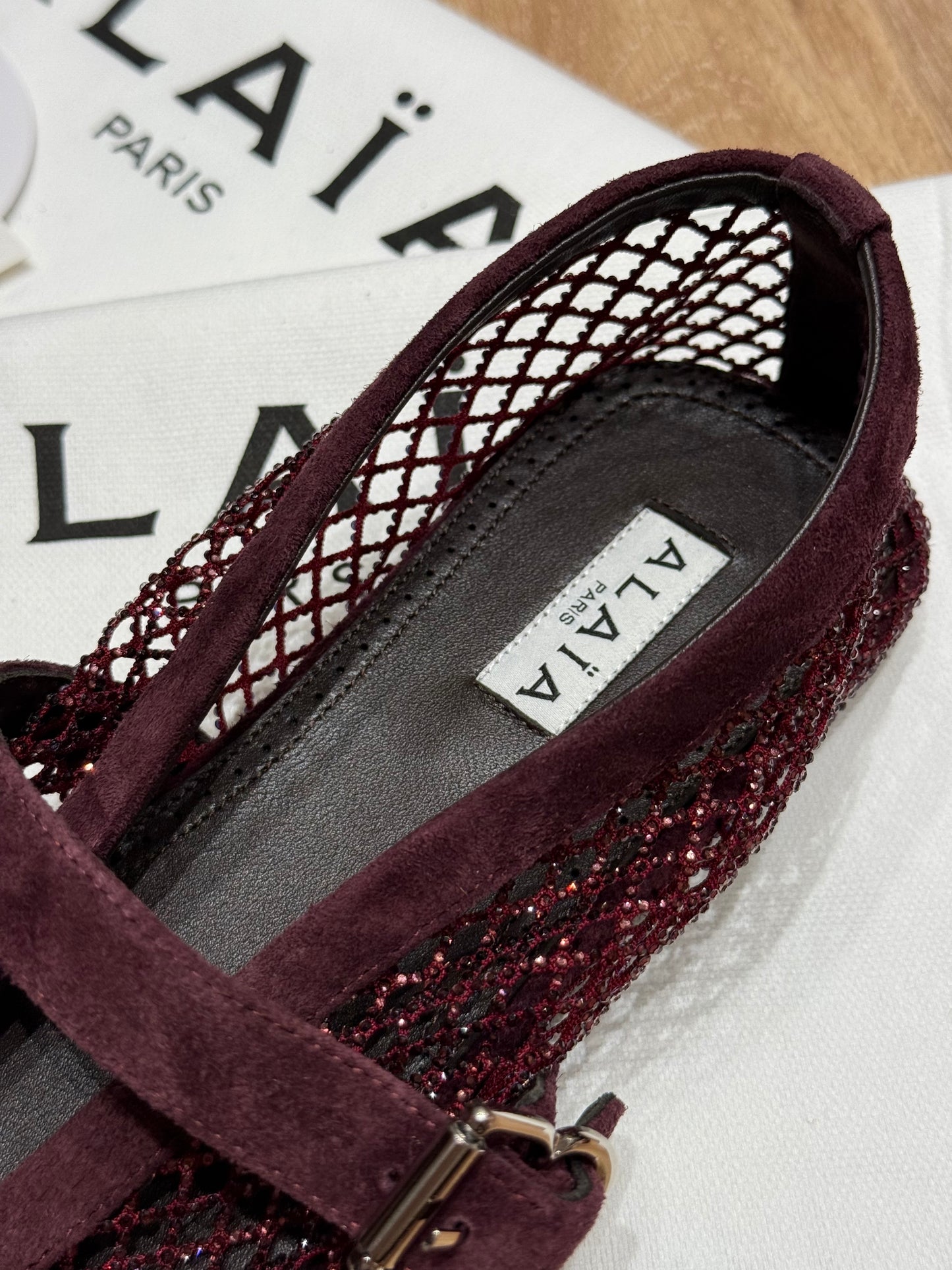 ALAIA BALLET FLATS