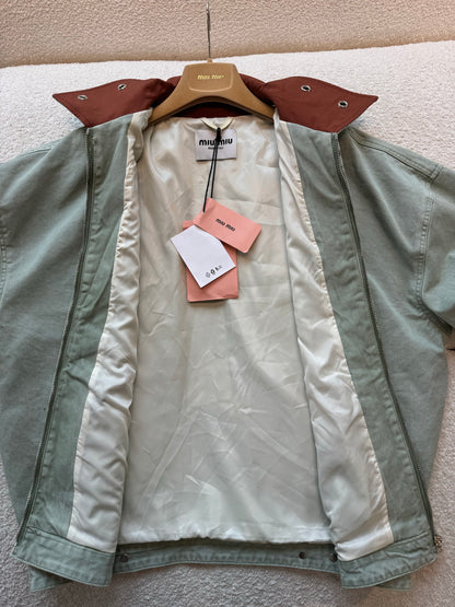 MIU M DENIM JACKET