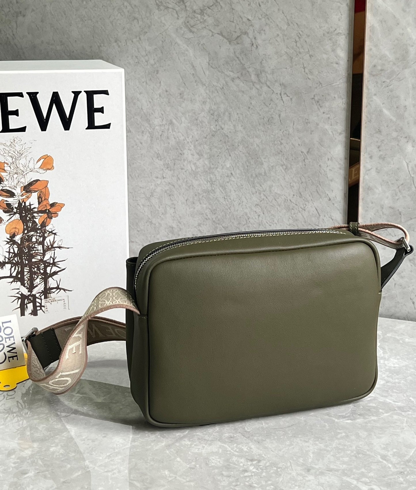 LOEW XS MILITARY MESSENGER BAG