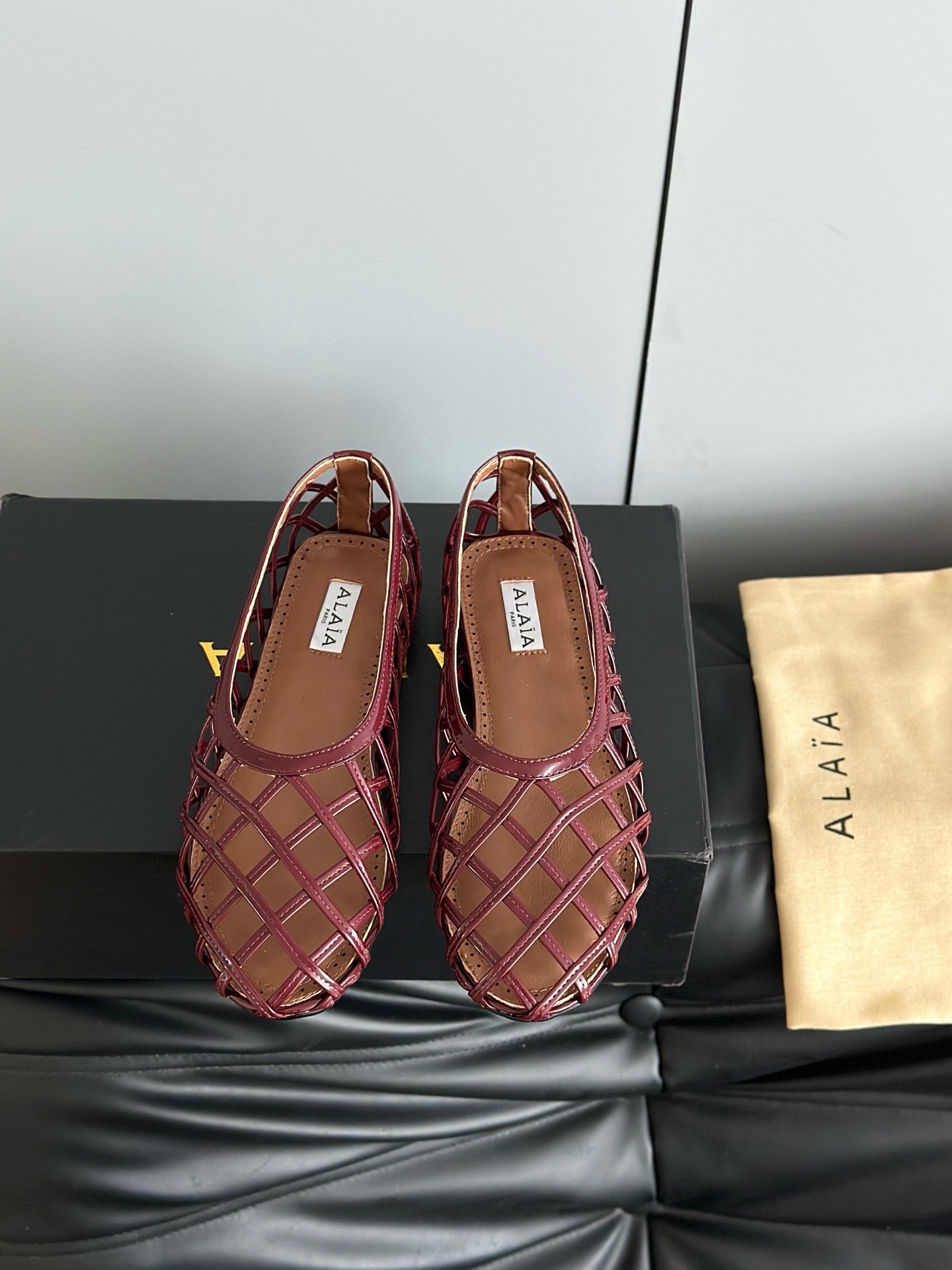 ALAIA BALLET FLATS