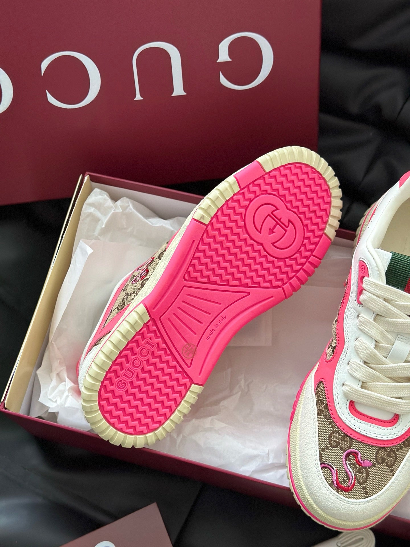 GG RE WEB SNEAKER