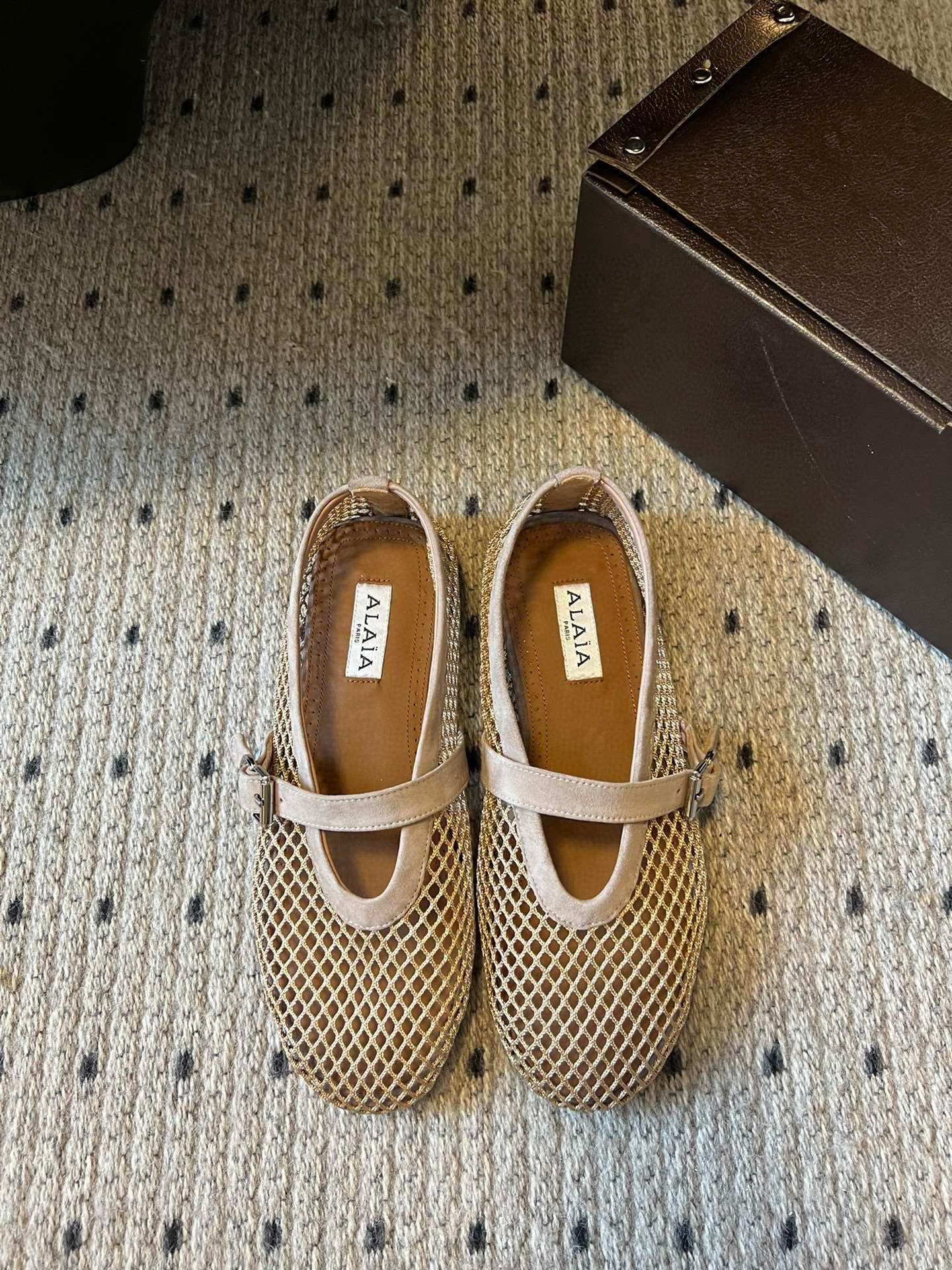 ALAIA BALLET FLATS