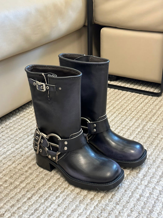 MIU M BOOTS