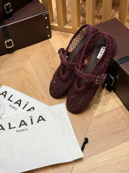 ALAIA BALLET FLATS