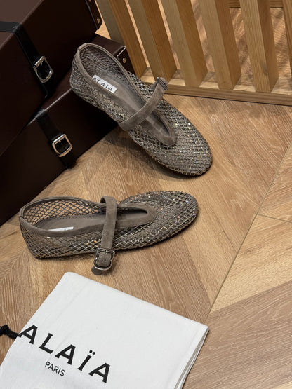 ALAIA BALLET FLATS