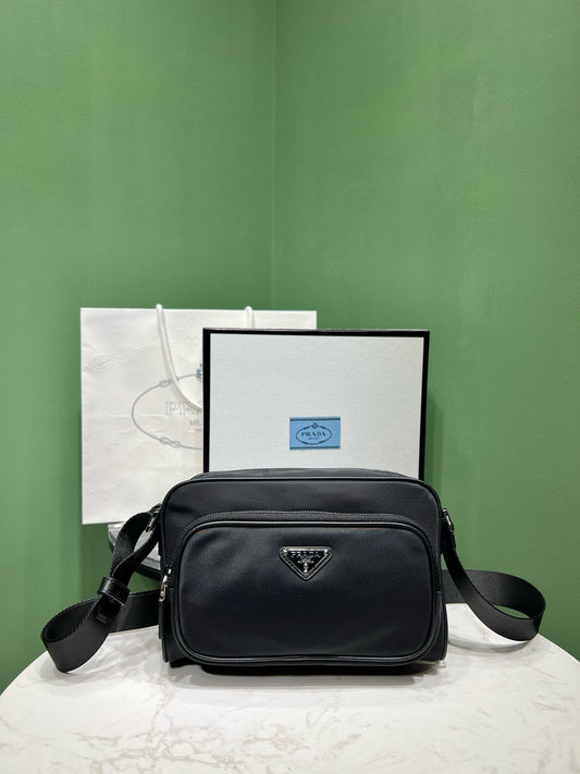 PD SMALL RE-NYLON SHOULDER BAG
