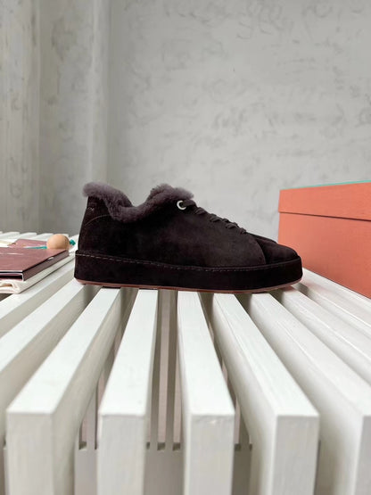 LORO P FUR NUAGES SNEAKERS