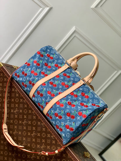 LOU x MURAKAMI KEEPALL 45 BAG