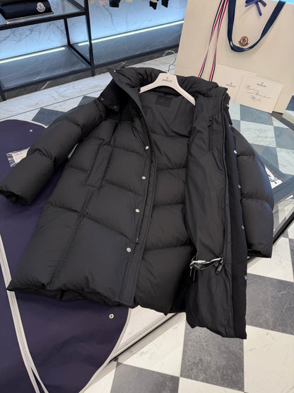 MONC MATT BLACK COAT