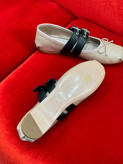 MIU M BALLERINA FLATS