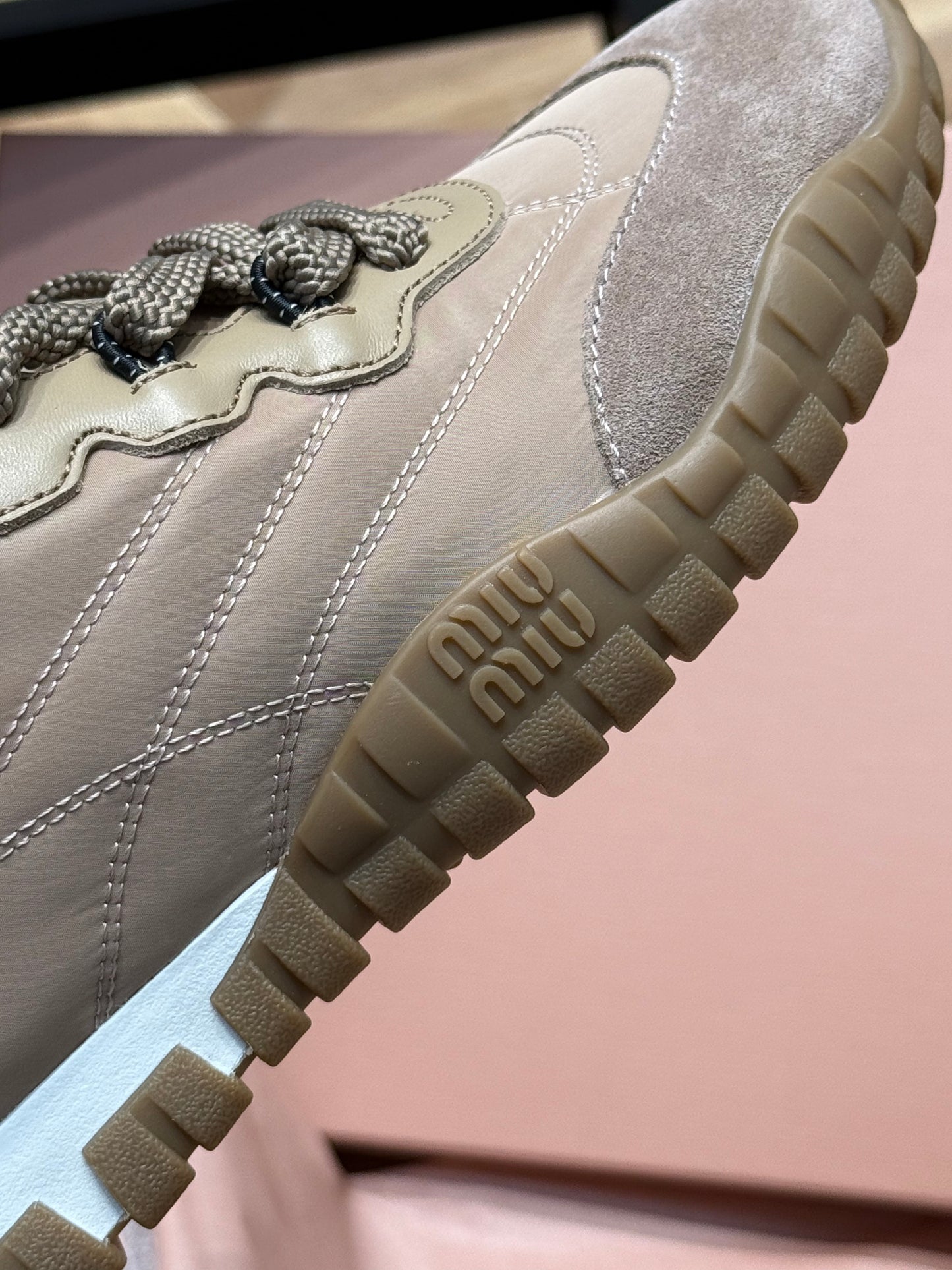 MIU M TYRE SNEAKERS