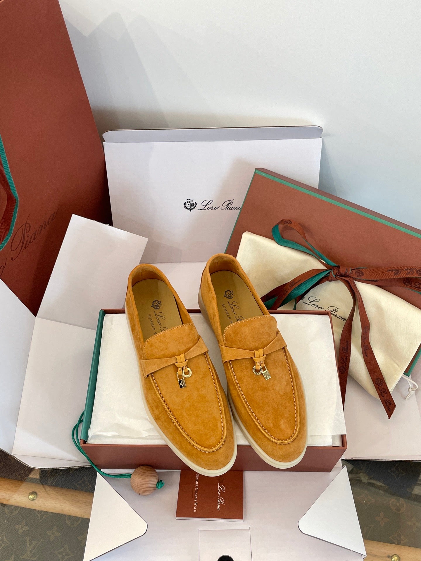 LORO P SUMMER CHARMS LOAFERS