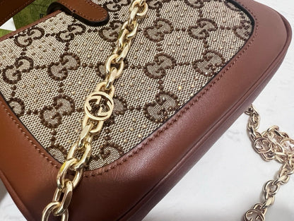 GG JACKIE 1961 CRYSTALS MINI BAG