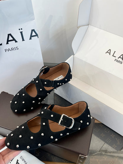 ALAIA BALLET FLATS