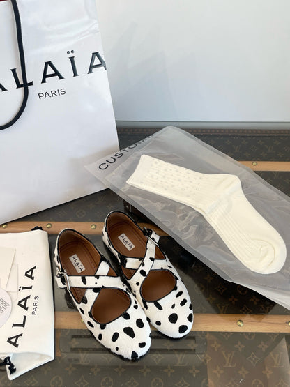 ALAIA BALLET FLATS