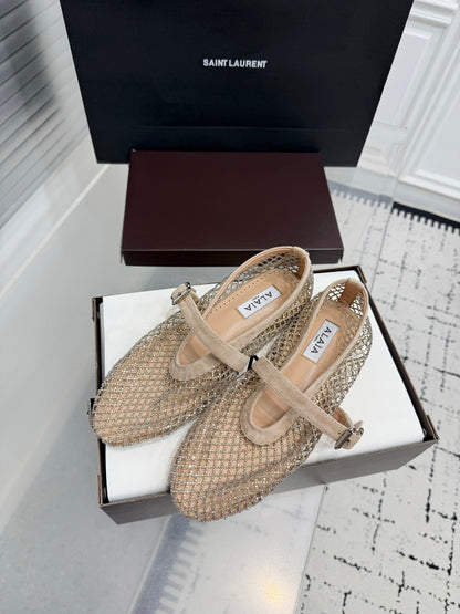 ALAIA BALLET FLATS