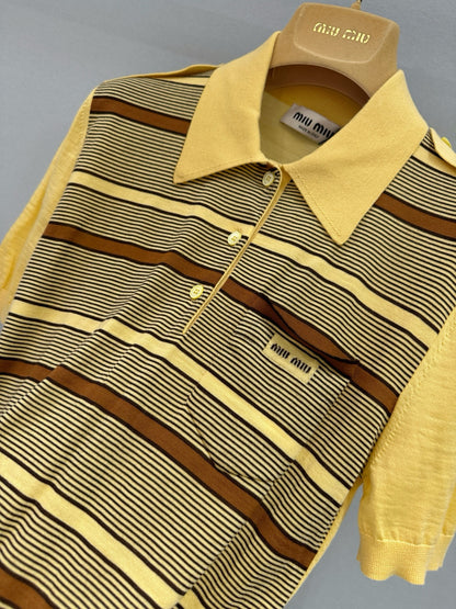 MIU M POLO SHIRT