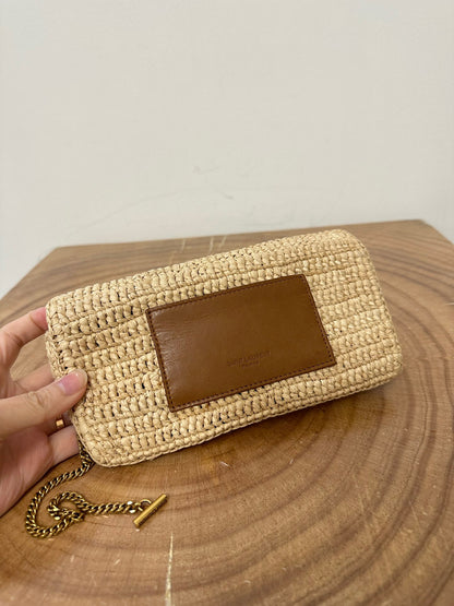 SL ICARE IN RAFFIA BAG