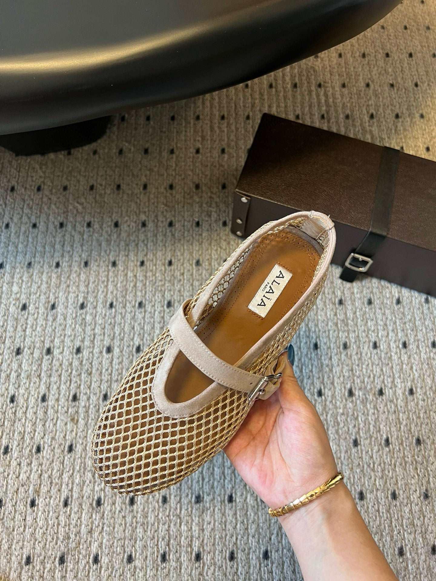 ALAIA BALLET FLATS