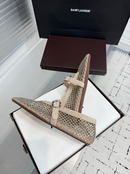 ALAIA BALLET FLATS