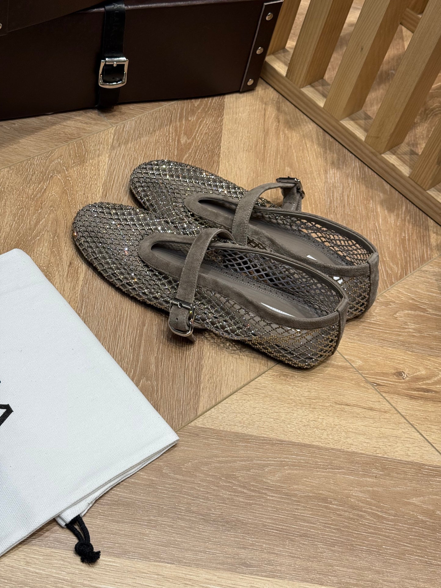 ALAIA BALLET FLATS