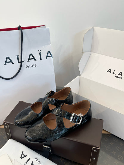 ALAIA BALLET FLATS