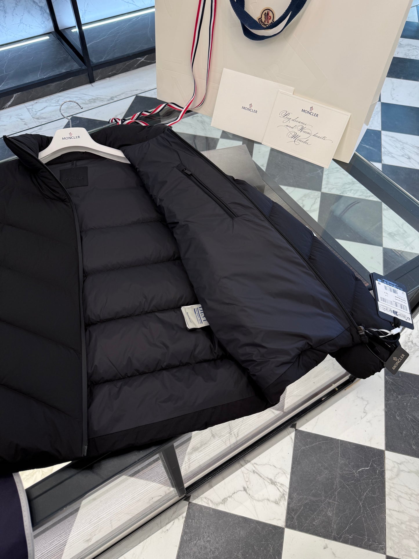 MONC MATT BLACK JACKET