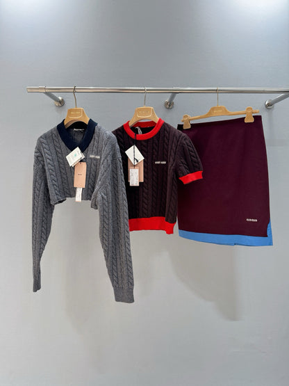 MIU M CROP JUMPER