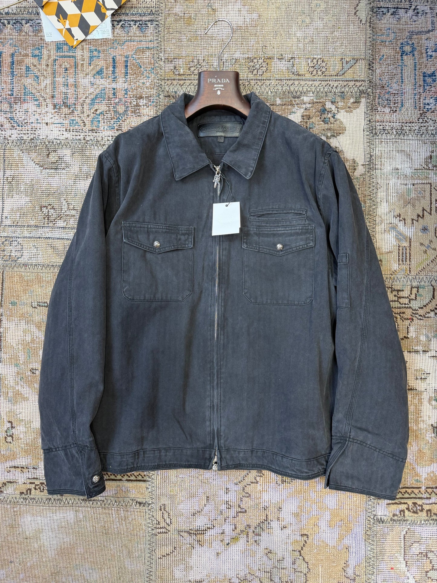 CHROME H DENIM JACKET