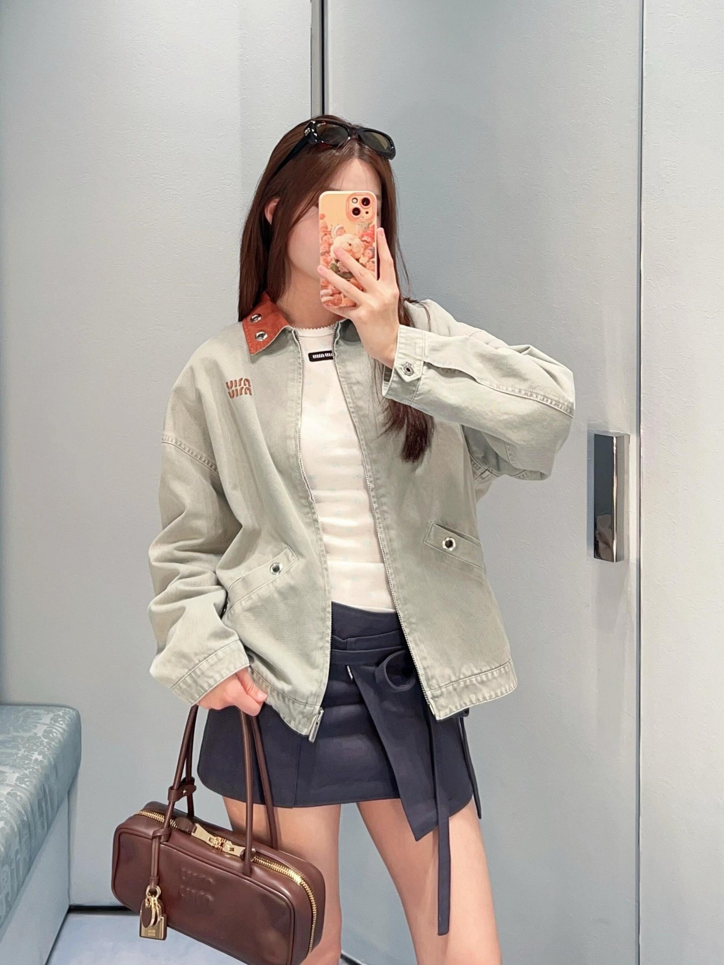 MIU M DENIM JACKET
