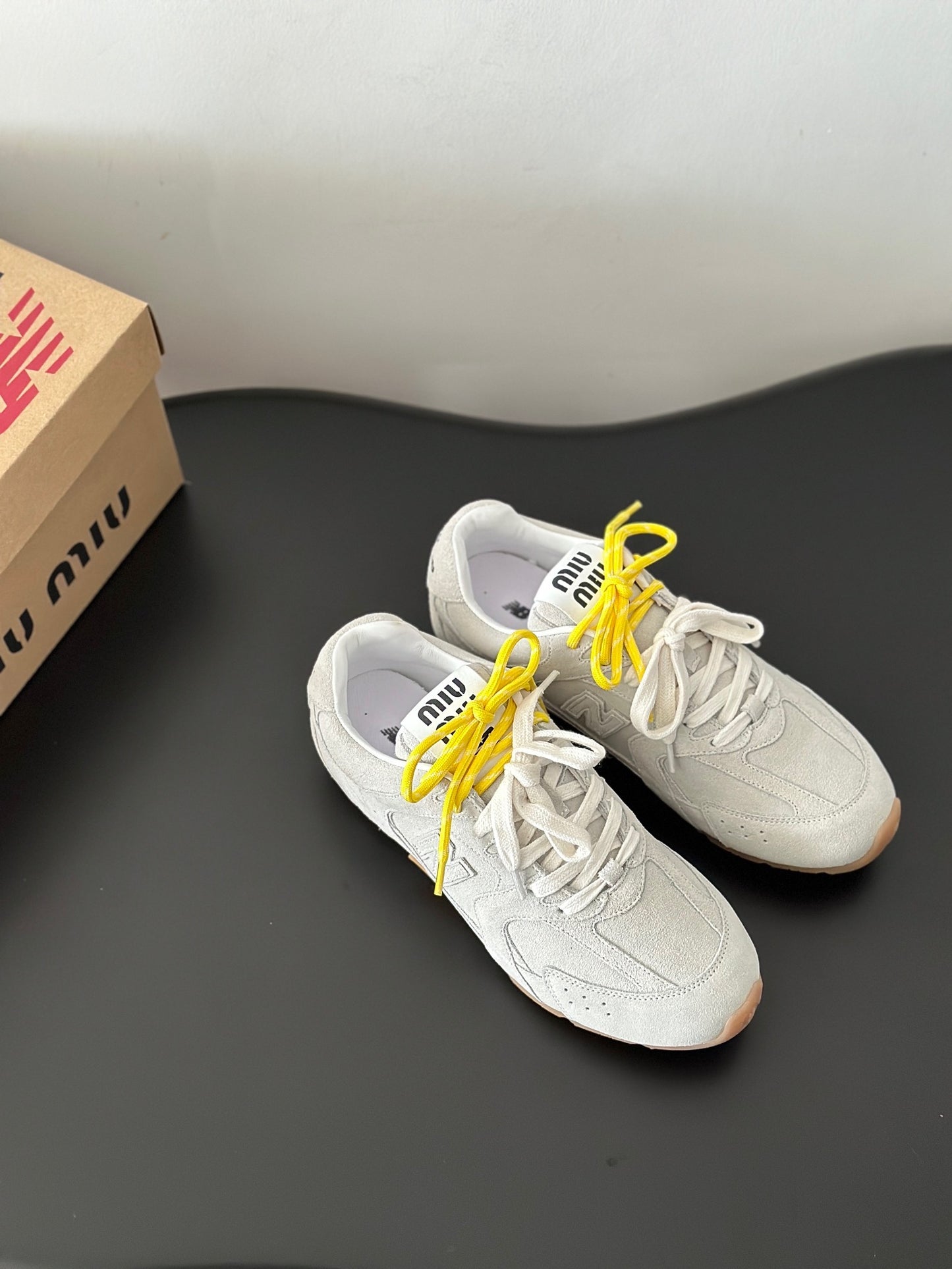 MIU M x NEW BALANCE TRAINERS