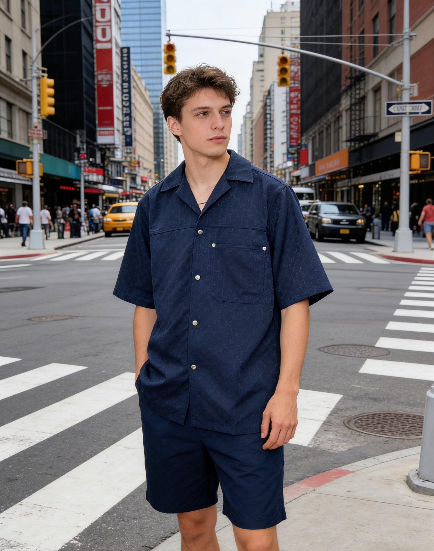 GG SHIRT - SHORTS SET