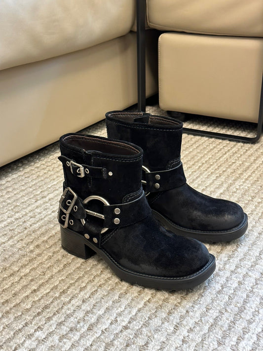 MIU M BOOTS