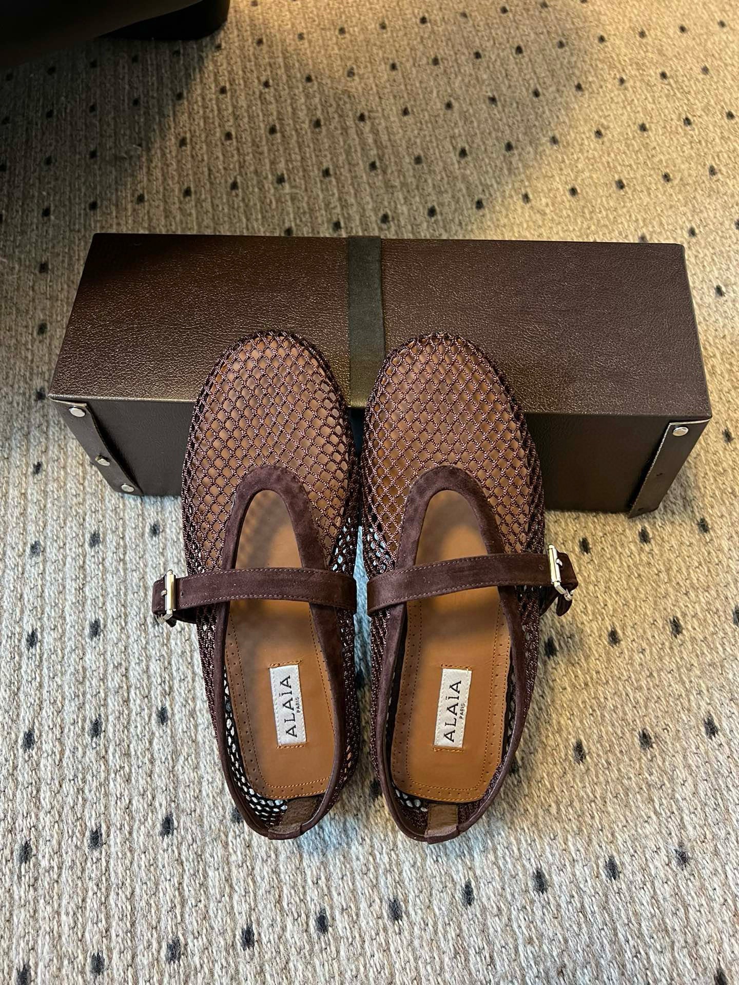 ALAIA BALLET FLATS