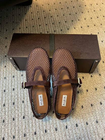 ALAIA BALLET FLATS