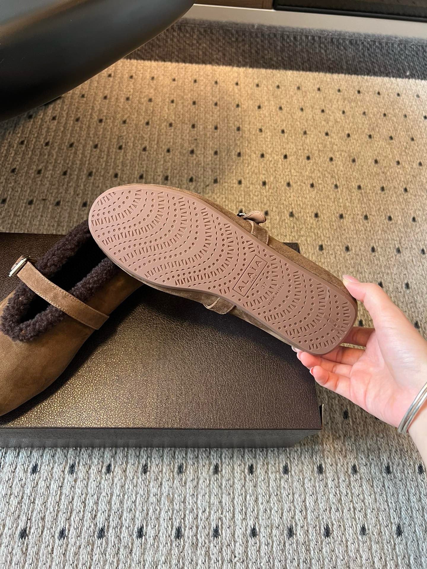 ALAIA BALLET FLATS