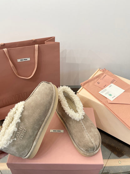MIU M BOOTS