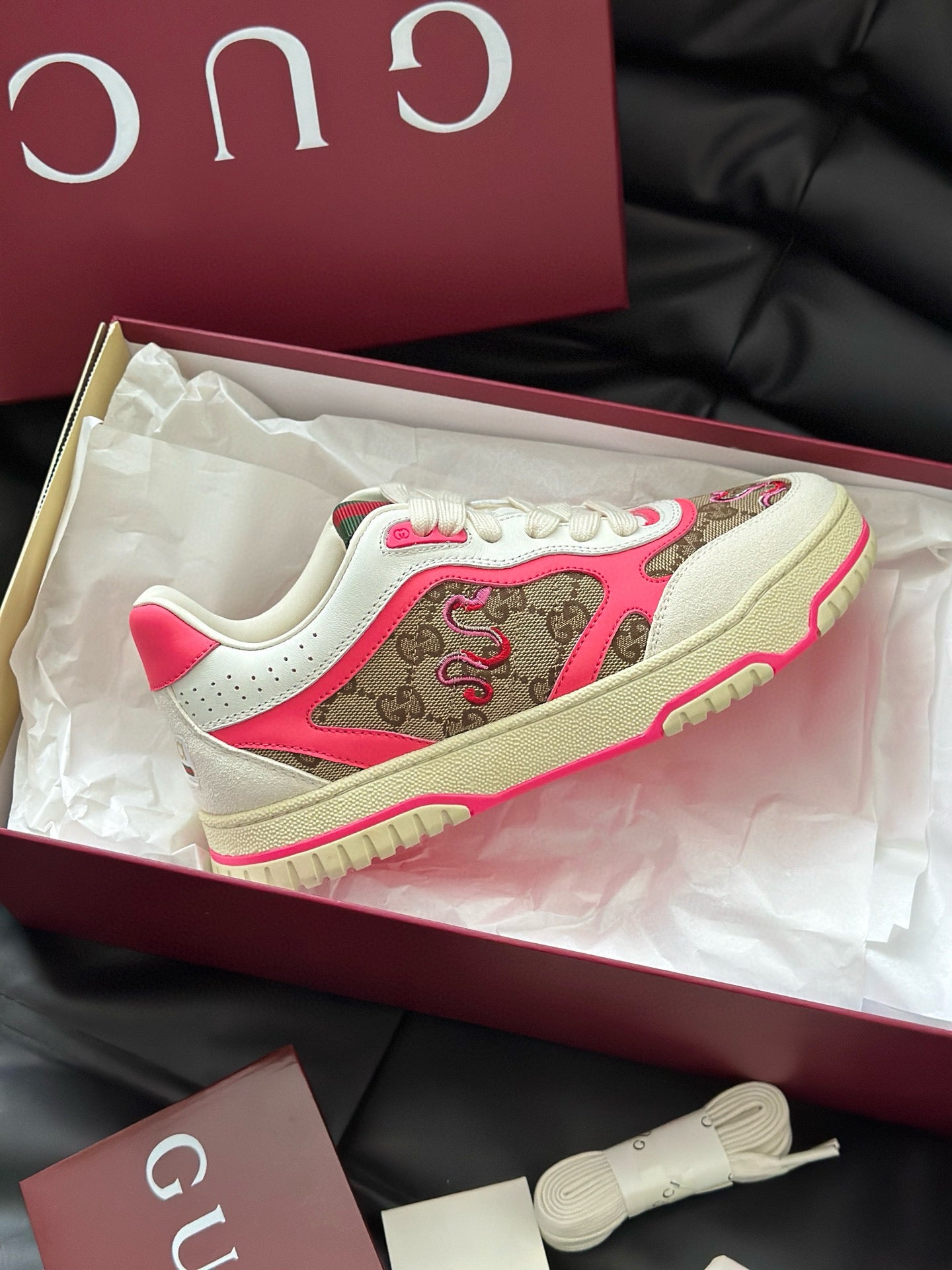 GG RE WEB SNEAKER
