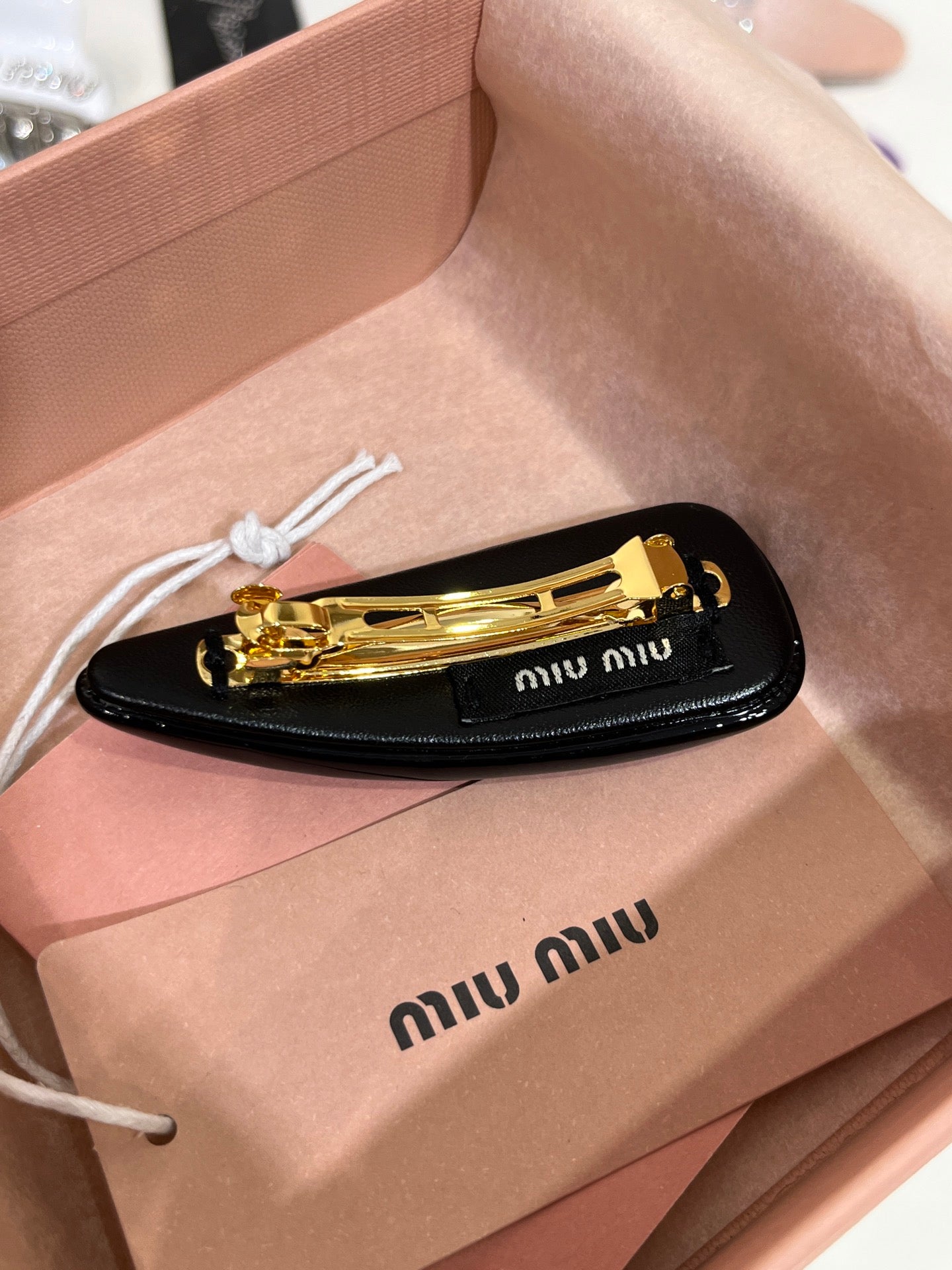 MIU M HAIR CLIP