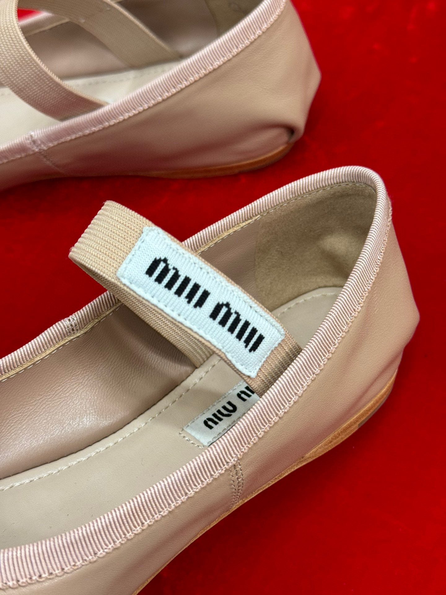 MIU M BALLERINA FLATS