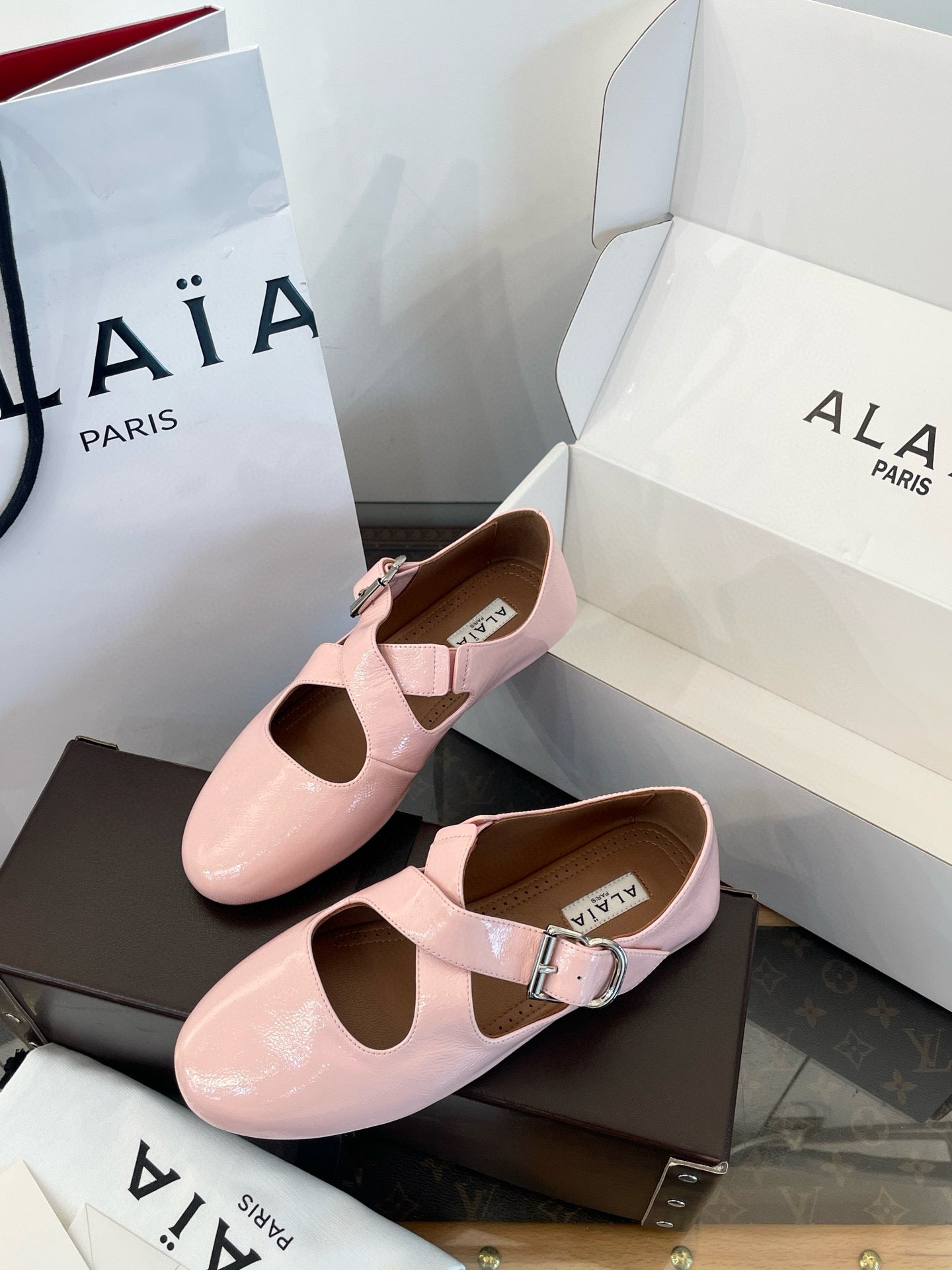 ALAIA BALLET FLATS