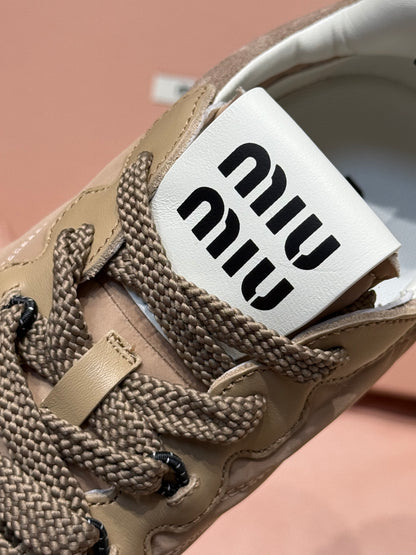MIU M TYRE SNEAKERS