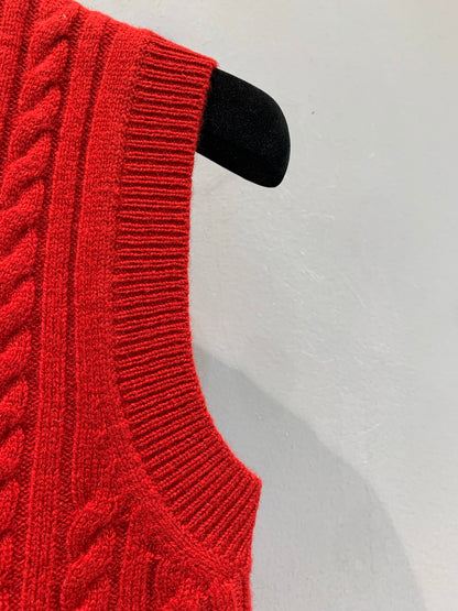 MIU M KNITTED VEST
