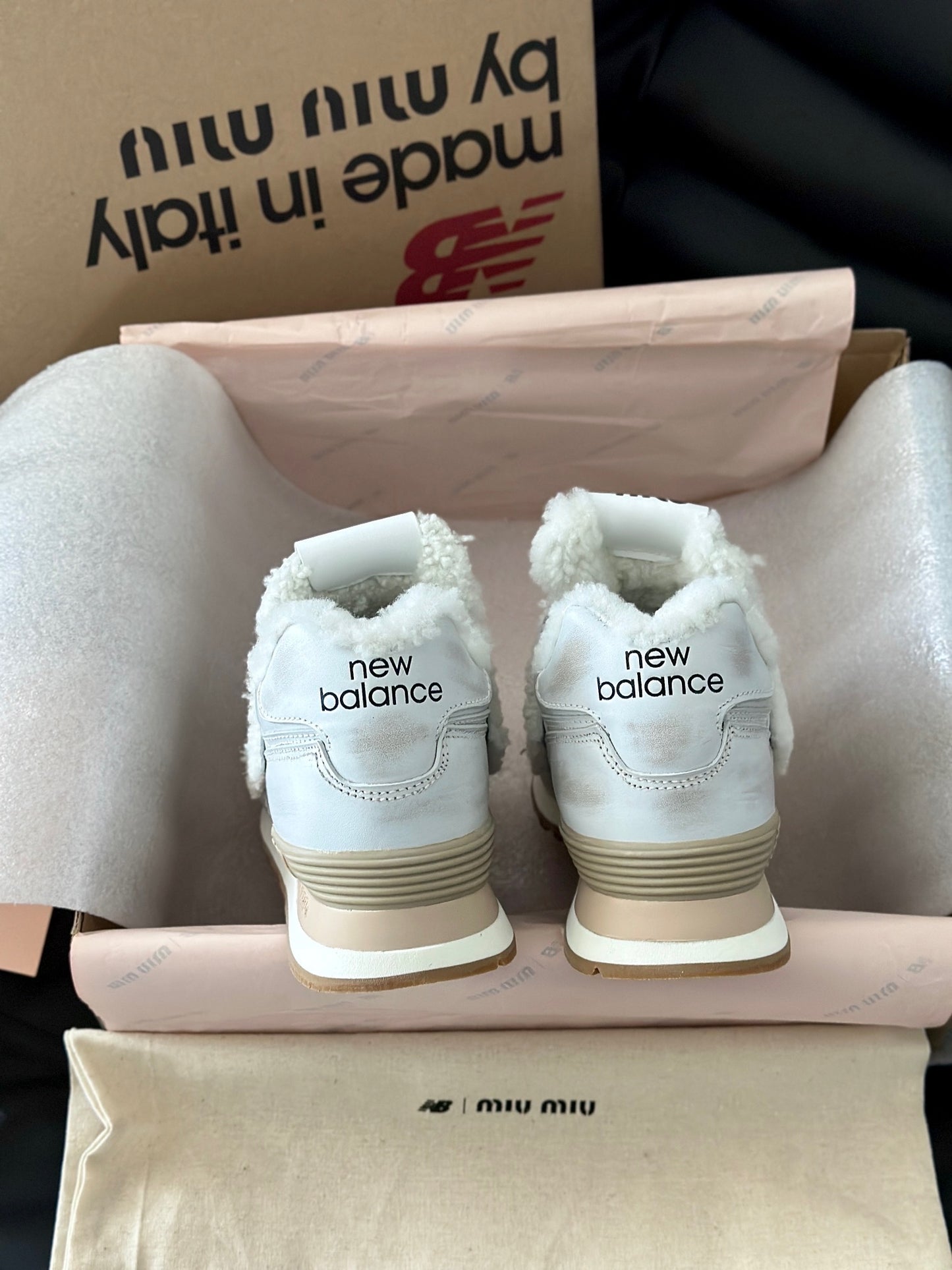 MIU M x NEW BALANCE TRAINERS