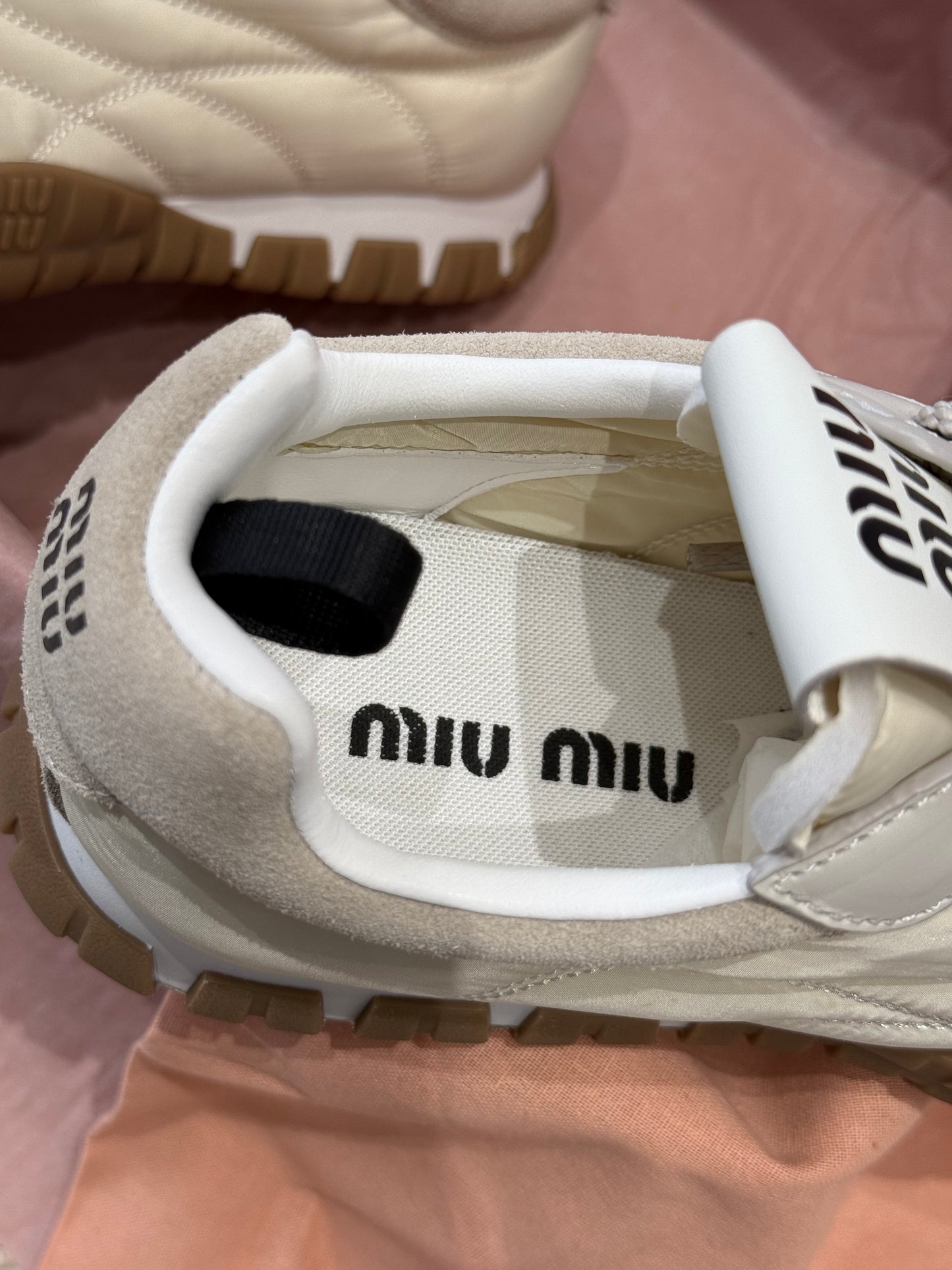 MIU M TYRE SNEAKERS