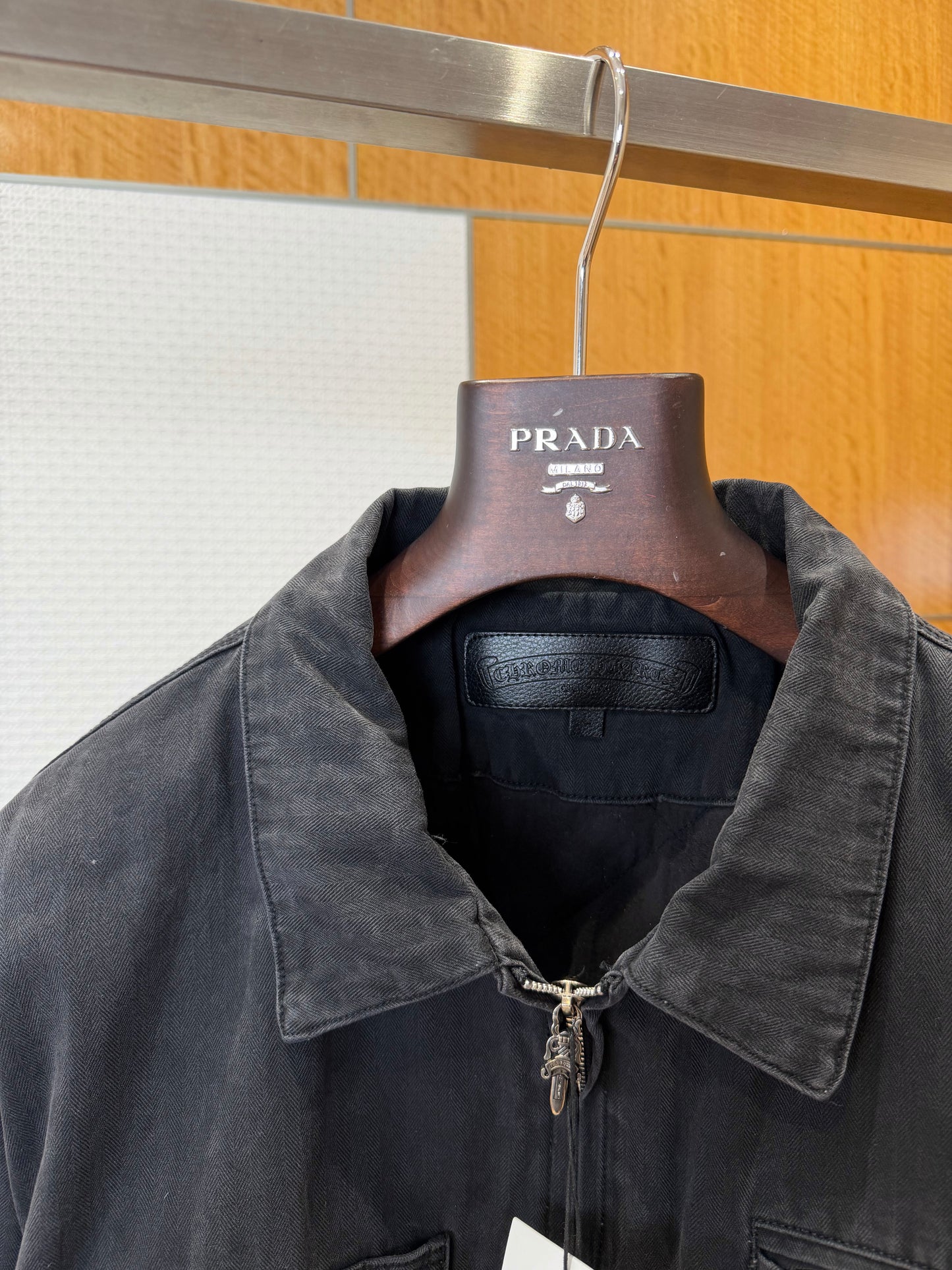 CHROME H DENIM JACKET