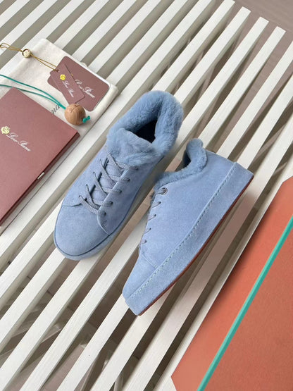 LORO P FUR NUAGES SNEAKERS