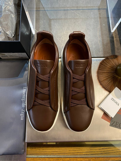 ZEGN TRIPLE STITCH SNEAKER