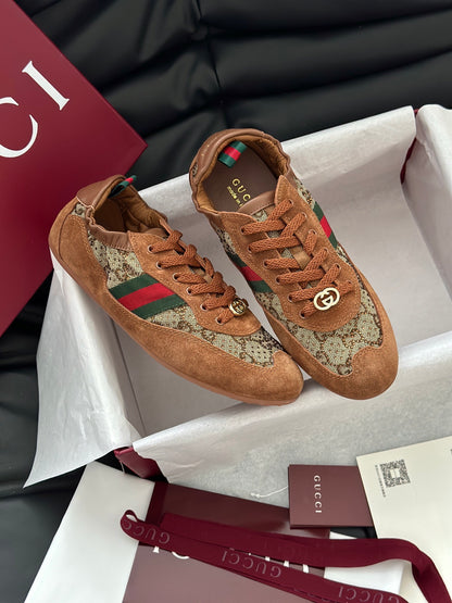GG SHIFT CRYSTAL SNEAKERS